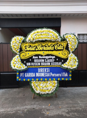 Papan Bunga Duka di Kedungpoh