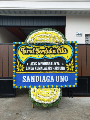 Papan Bunga Duka di Kedungpoh