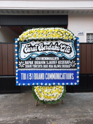 Papan Bunga Duka di Kedungpoh